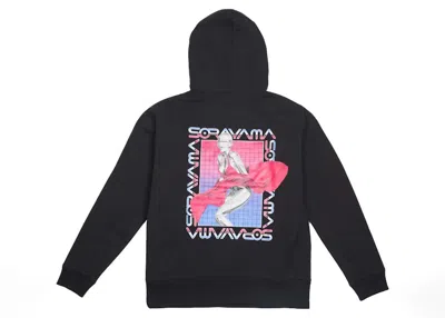Pre-owned Hajime Sorayama Men's  X Medicom Toy Sexy Robot 03 Pullover Hoodie In Black