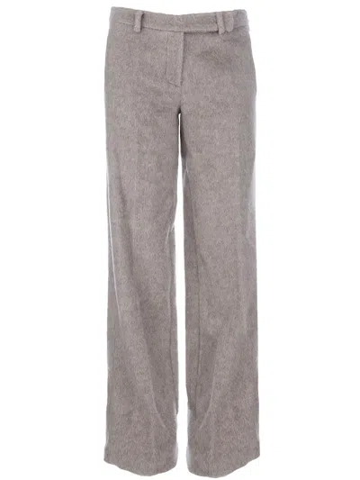 Hakaan Straight-leg Trouser In Gray