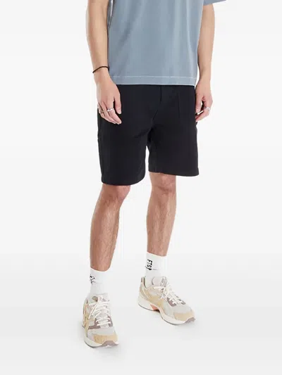 Hal Studios® Cotton Shorts In Black