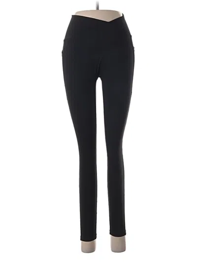 Pre-owned Halara Active Pants In Black