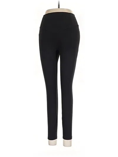 Pre-owned Halara Active Pants In Black