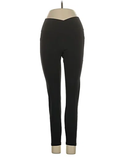 Pre-owned Halara Active Pants In Black