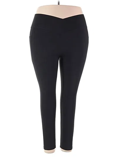 Pre-owned Halara Active Pants In Black