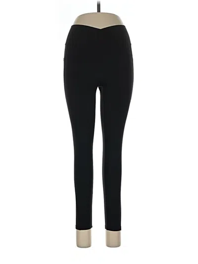 Pre-owned Halara Active Pants In Black