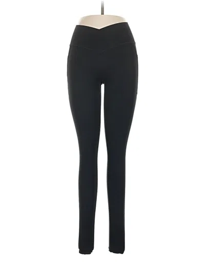 Pre-owned Halara Active Pants In Black