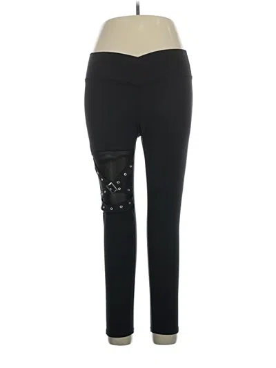 Pre-owned Halara Active Pants In Black