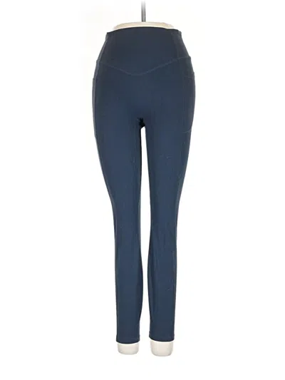 Pre-owned Halara Active Pants In Blue