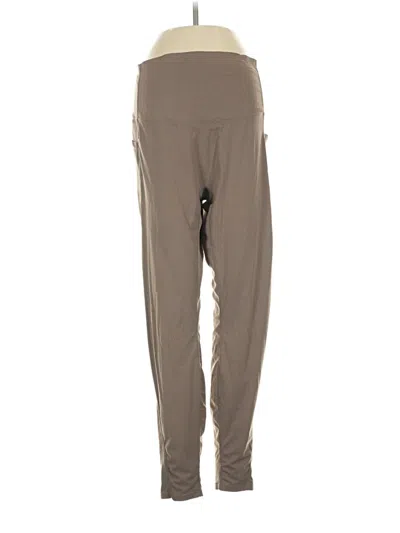 Pre-owned Halara Active Pants In Brown