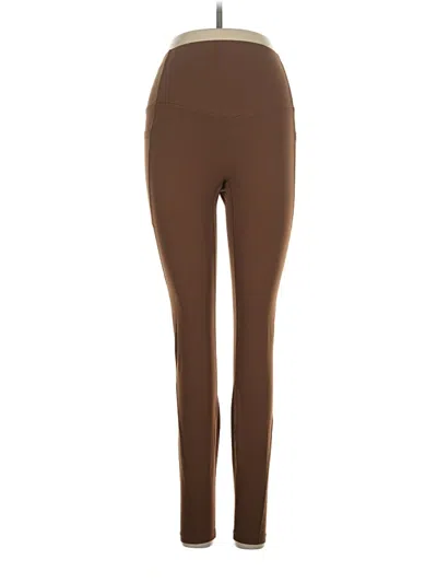 Halara Active Pants In Brown