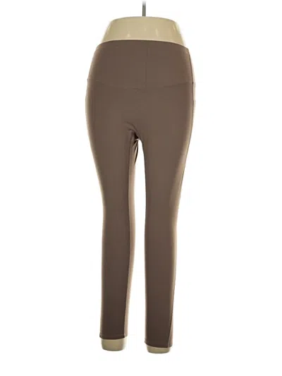 Pre-owned Halara Active Pants In Brown