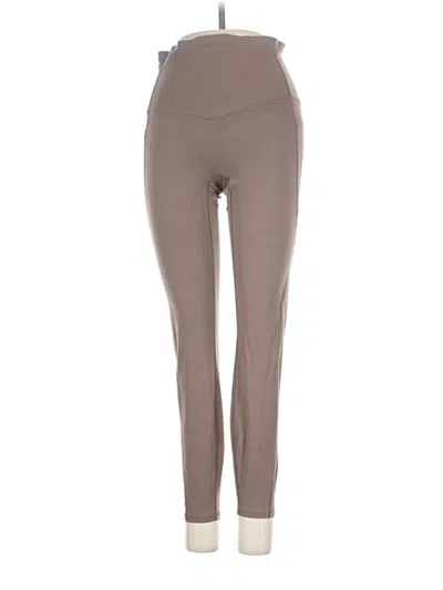 Pre-owned Halara Active Pants In Brown