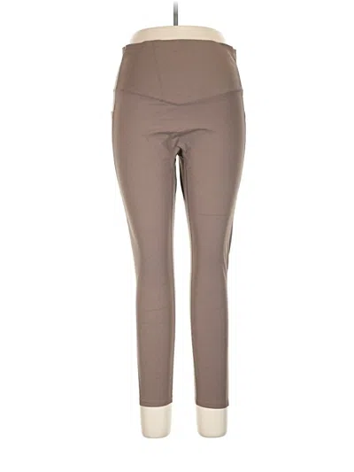 Pre-owned Halara Active Pants In Brown