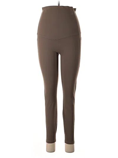 Pre-owned Halara Active Pants In Brown