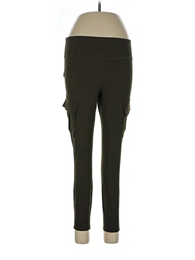 Pre-owned Halara Active Pants In Green