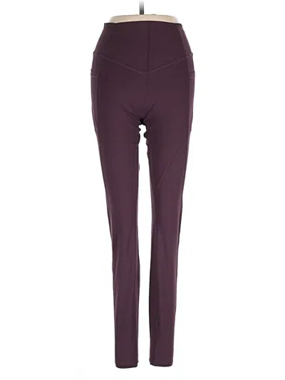 Pre-owned Halara Active Pants In Purple