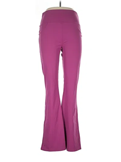 Pre-owned Halara Active Pants In Purple