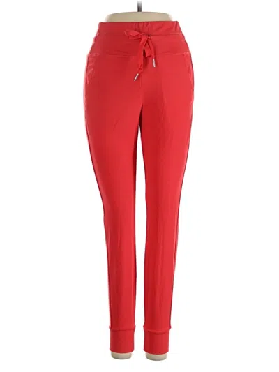 Pre-owned Halara Active Pants In Red