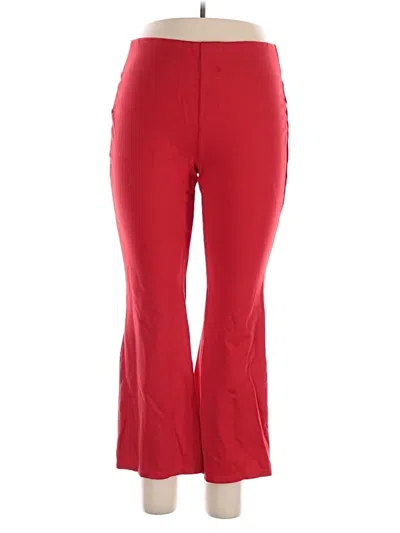 Pre-owned Halara Active Pants In Red