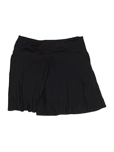Pre-owned Halara Active Skort In Black