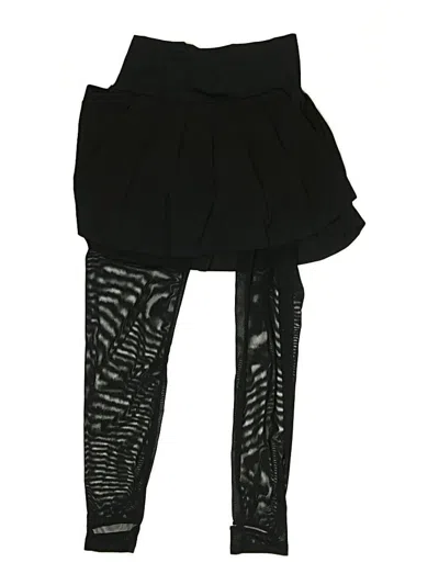 Pre-owned Halara Active Skort In Black