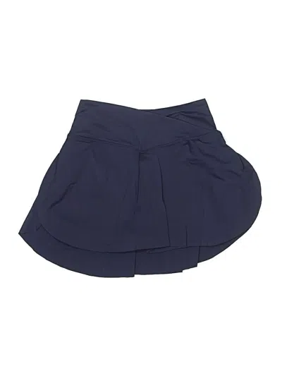Pre-owned Halara Active Skort In Blue