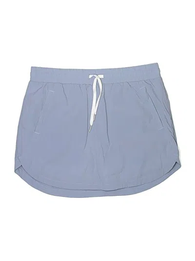 Pre-owned Halara Active Skort In Blue
