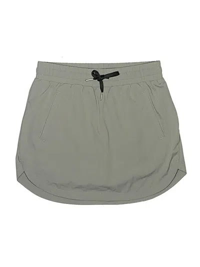 Pre-owned Halara Active Skort In Gray
