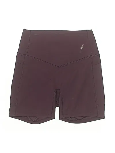 Halara Athletic Shorts In Burgundy