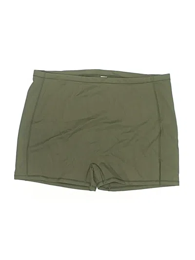 Pre-owned Halara Athletic Shorts In Green