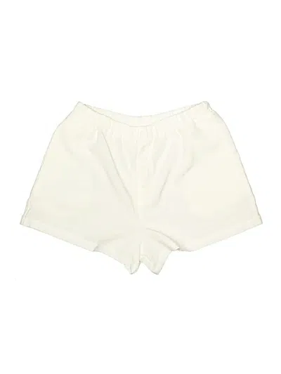 Pre-owned Halara Athletic Shorts In Ivory