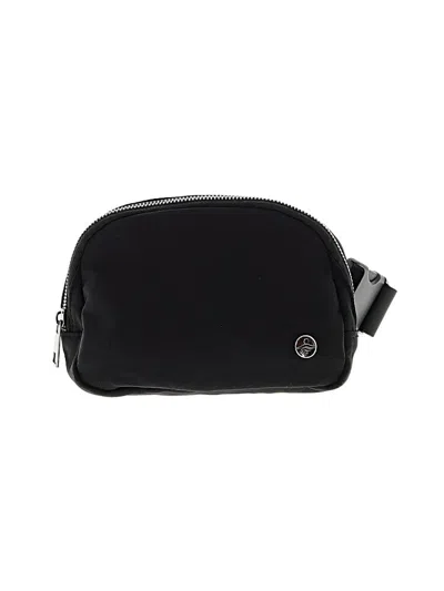 Pre-owned Halara Belt Bag In Black