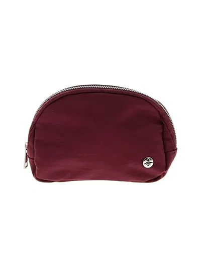 Pre-owned Halara Belt Bag In Burgundy