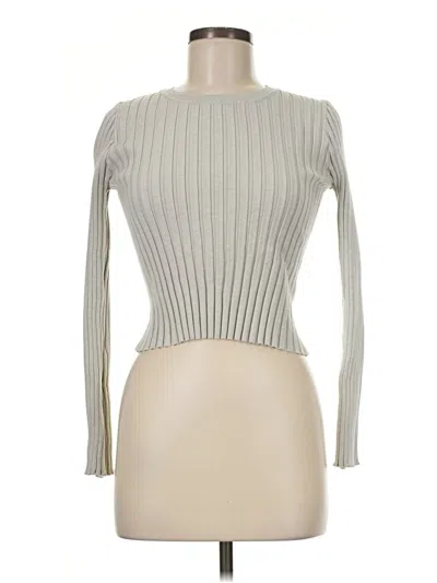 Pre-owned Halara Cardigan Sweater In Gray