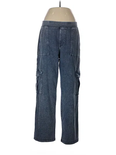 Pre-owned Halara Cargo Pants In Blue