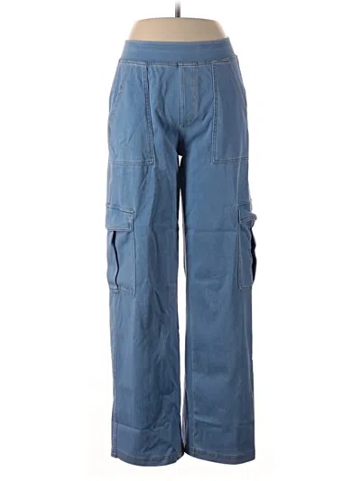 Pre-owned Halara Cargo Pants In Blue