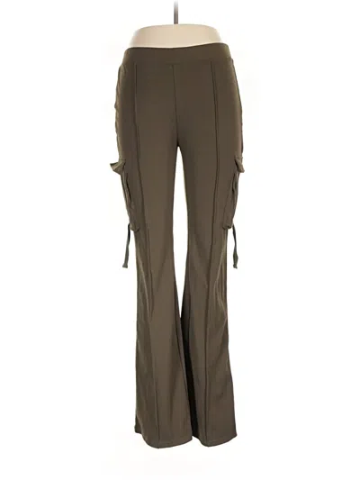 Pre-owned Halara Cargo Pants In Brown