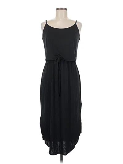 Pre-owned Halara Casual Dress In Black