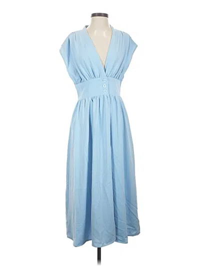 Pre-owned Halara Casual Dress In Blue