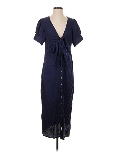 Pre-owned Halara Casual Dress In Blue
