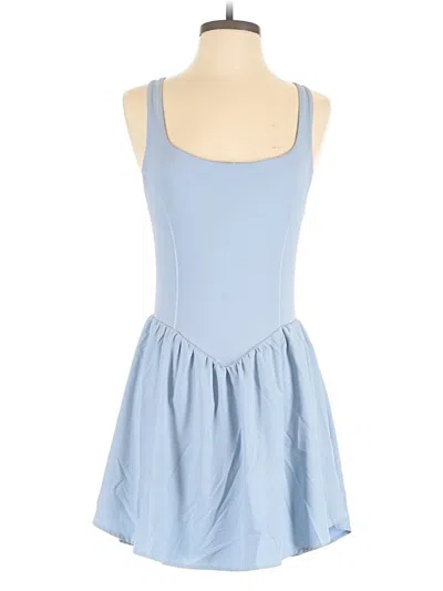 Pre-owned Halara Casual Dress In Blue