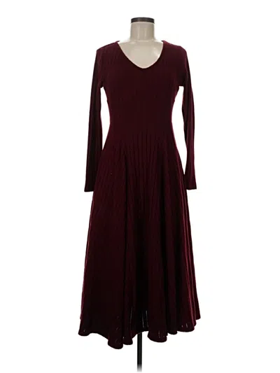 Pre-owned Halara Casual Dress In Burgundy