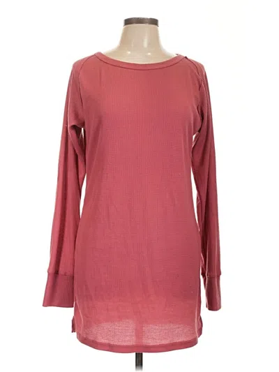 Pre-owned Halara Casual Dress In Burgundy