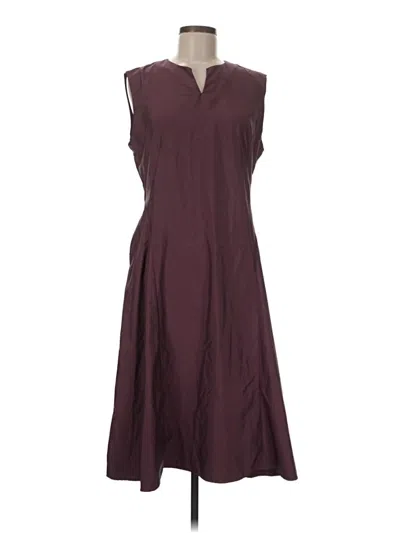 Pre-owned Halara Casual Dress In Burgundy