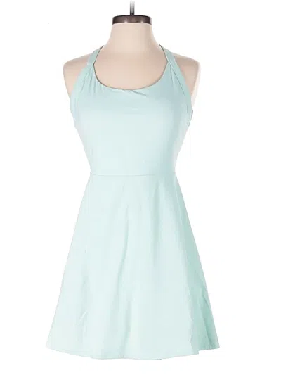 Pre-owned Halara Casual Dress In Green