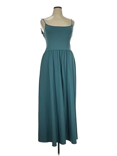 Pre-owned Halara Casual Dress In Teal