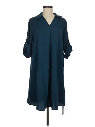 Pre-owned Halara Casual Dress In Teal