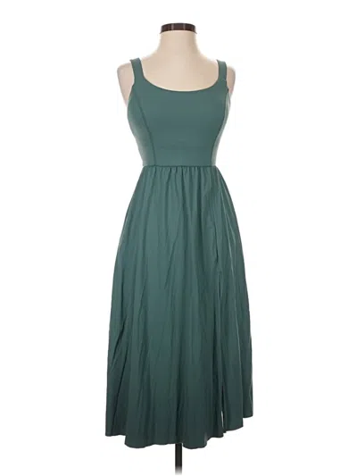 Pre-owned Halara Casual Dress In Teal