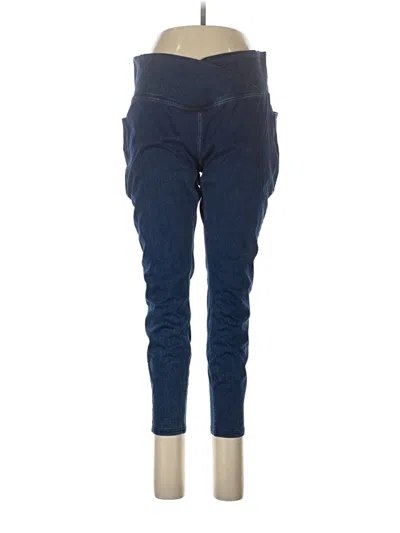 Pre-owned Halara Casual Pants In Blue