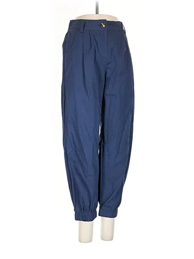 Pre-owned Halara Casual Pants In Blue