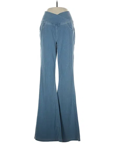 Pre-owned Halara Casual Pants In Blue